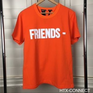 VLONE T-Shirt SXSW Orange FRIENDS